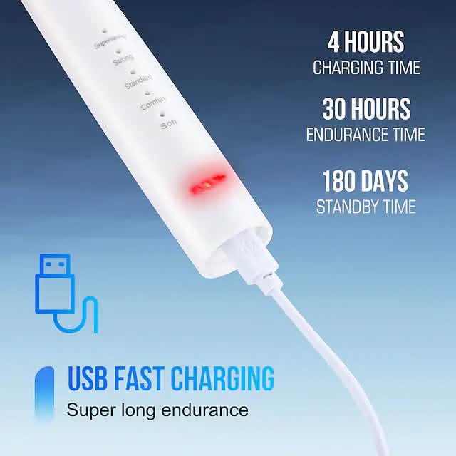 Electric Toothbrush Sonic Dental Scaler Teeth Whitening Kit-Electric Toothbrush Sonic Dental Scaler Teeth Whitening Kit