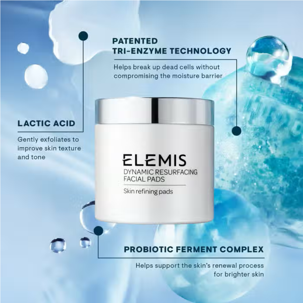 Elemis Dynamic Resurfacing Facial Pads 60pk-Elemis Dynamic Resurfacing Facial Pads 60pk