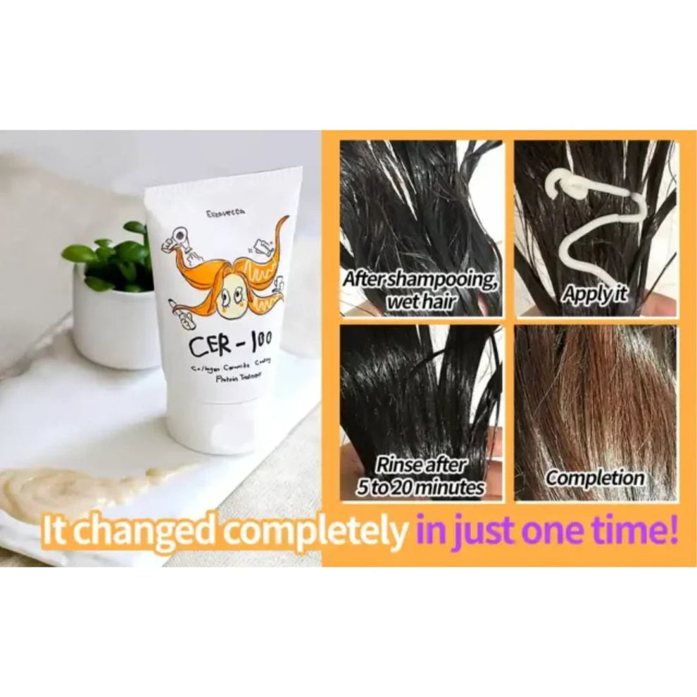 Elizavecca CER-100 Collagen Ceramide Coating Protein Treatment-Elizavecca CER-100 Collagen Ceramide Coating Protein Treatment