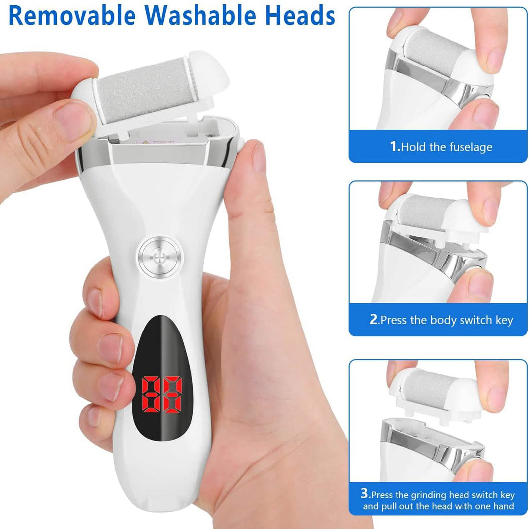 Elmchee Rechargeable Foot Callus Remover Kit-Elmchee Rechargeable Foot Callus Remover Kit