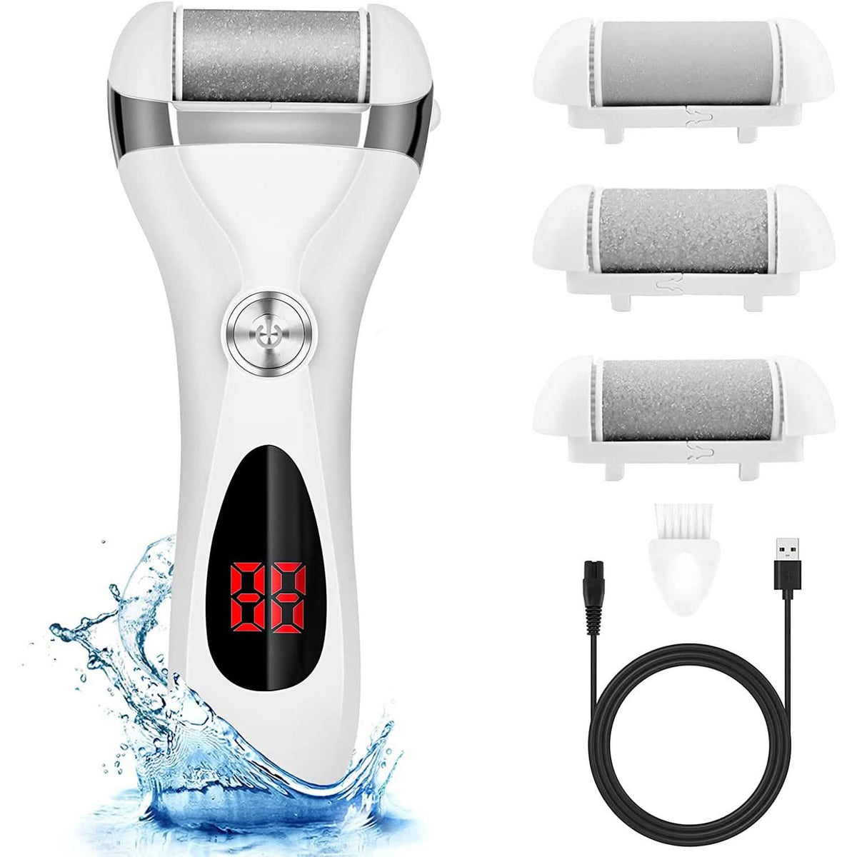 Elmchee Rechargeable Foot Callus Remover Kit-Elmchee Rechargeable Foot Callus Remover Kit