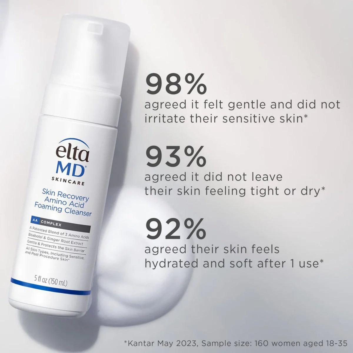 EltaMD Skin Recovery Amino Acid Foaming Cleanser-EltaMD Skin Recovery Amino Acid Foaming Cleanser