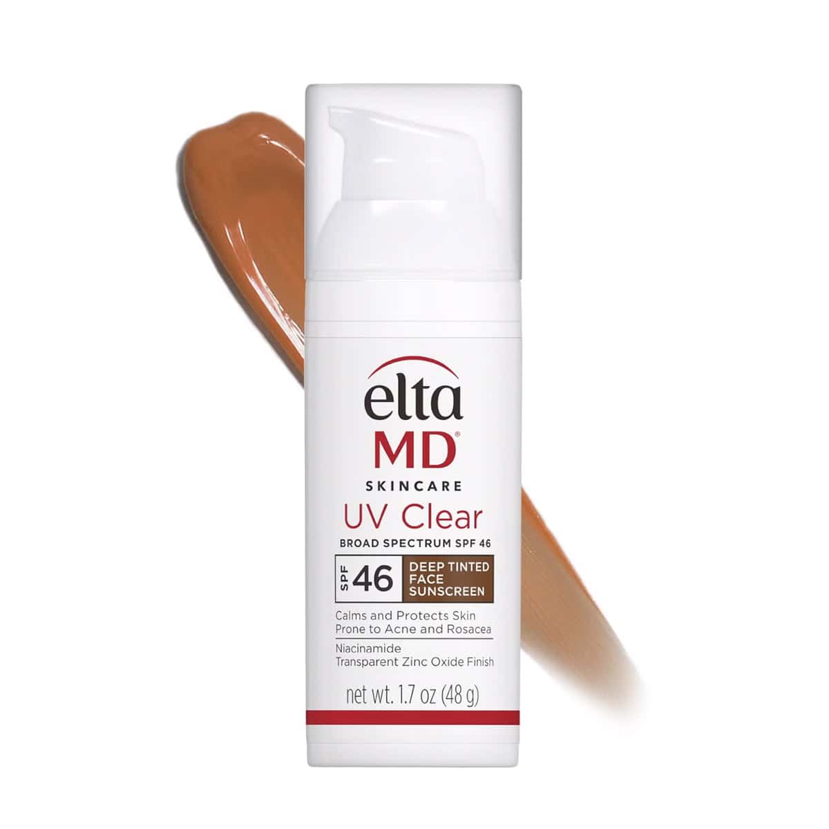 EltaMD UV Clear Deep Tinted Broad-Spectrum SPF 46 1.7 OZ-EltaMD UV Clear Deep Tinted Broad-Spectrum SPF 46 1.7 OZ