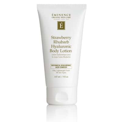 Eminence Strawberry Rhubarb Hyaluronic Body Lotion 5oz-Eminence Strawberry Rhubarb Hyaluronic Body Lotion 5oz