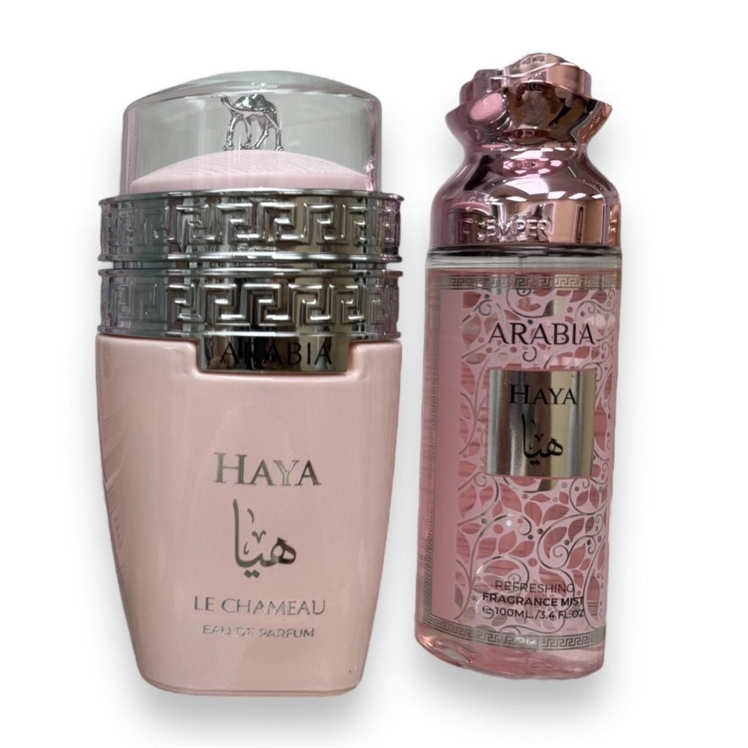 Emper Arabia Haya Gift Set 2in1 Eau De Parfum + Body Mist 100Ml Le Chameau-Emper Arabia Haya Gift Set 2in1 Eau De Parfum + Body Mist 100Ml Le Chameau