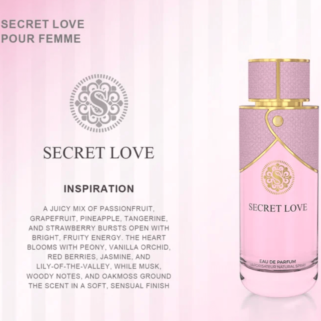 Emper Secret Love Eau De Parfum for Women 100Ml (3.4Oz)-Emper Secret Love Eau De Parfum for Women 100Ml (3.4Oz)