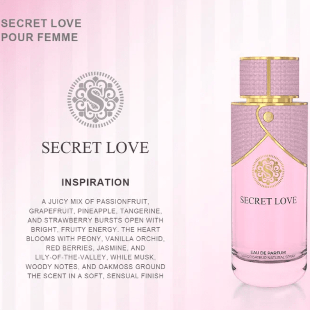 Emper Secret Love Eau De Parfum for Women 100Ml (3.4Oz)-Emper Secret Love Eau De Parfum for Women 100Ml (3.4Oz)