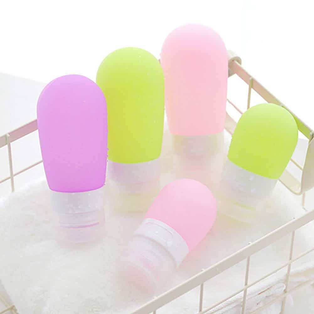 Empty Silicone Portable Travel Packing Press Bottle-Empty Silicone Portable Travel Packing Press Bottle
