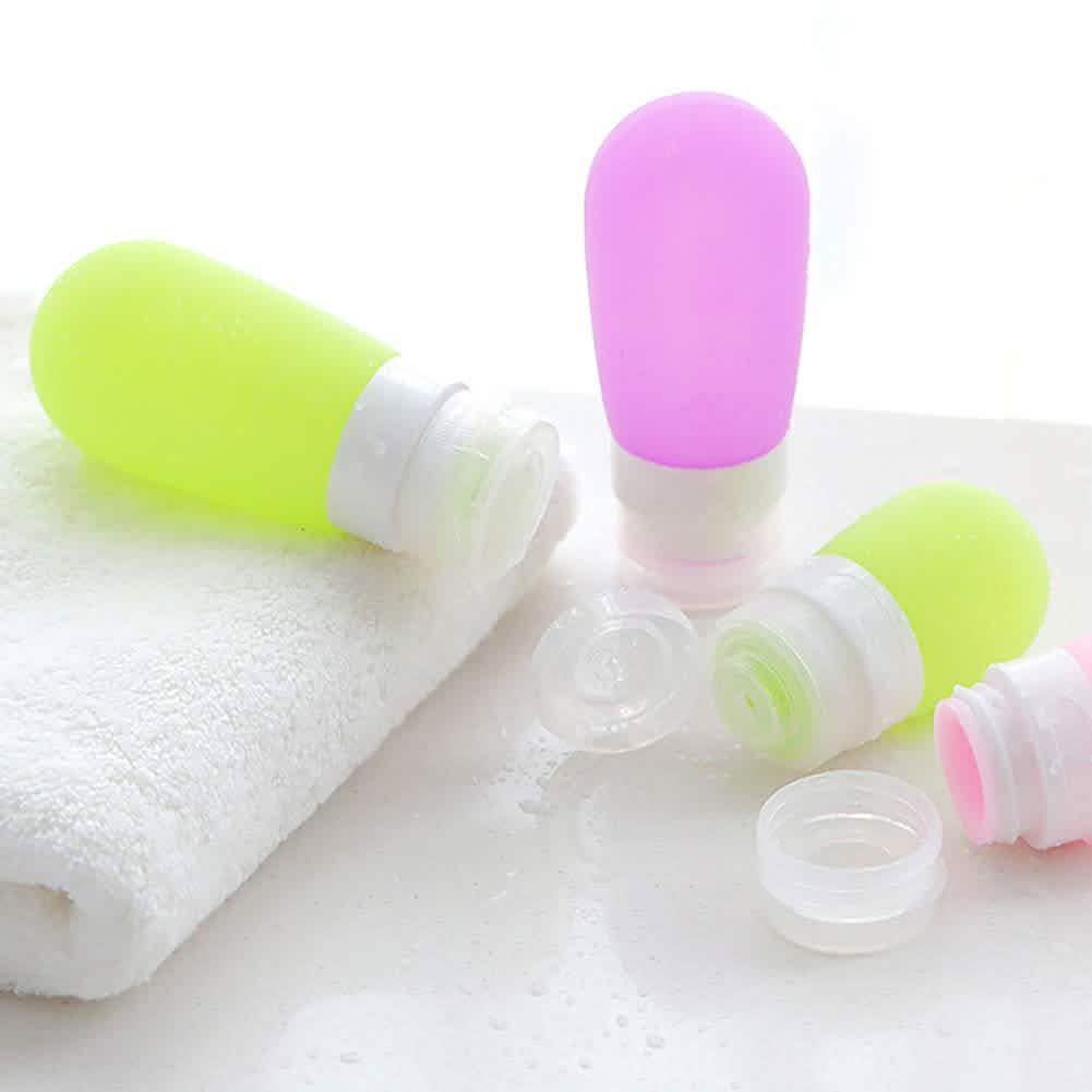 Empty Silicone Portable Travel Packing Press Bottle-Empty Silicone Portable Travel Packing Press Bottle