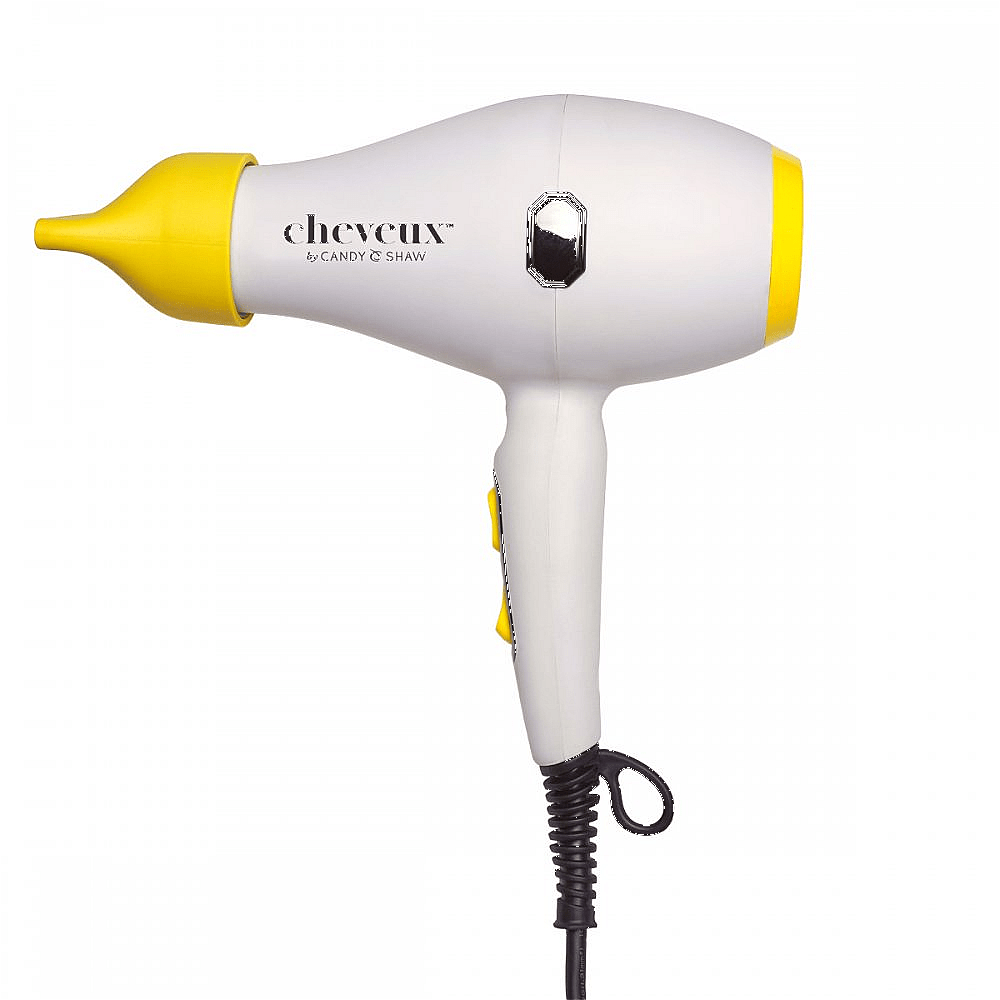 Sunlights Cheveux Hair Dryer - White + Yellow-Sunlights Cheveux Hair Dryer - White + Yellow