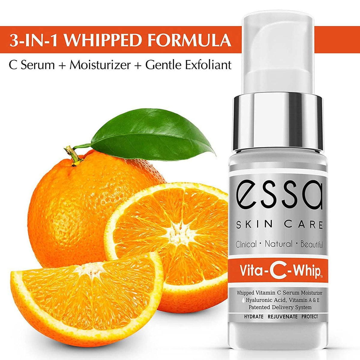 Essa Skin Care Vita-C-Whip Hydrating Serum with Vitamin A and E-Essa Skin Care Vita-C-Whip Hydrating Serum with Vitamin A and E