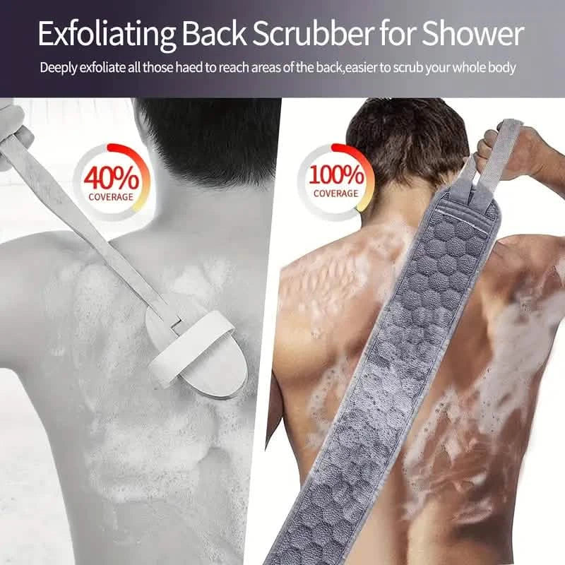 Exfoliating Bath Washcloth Towel-Exfoliating Bath Washcloth Towel