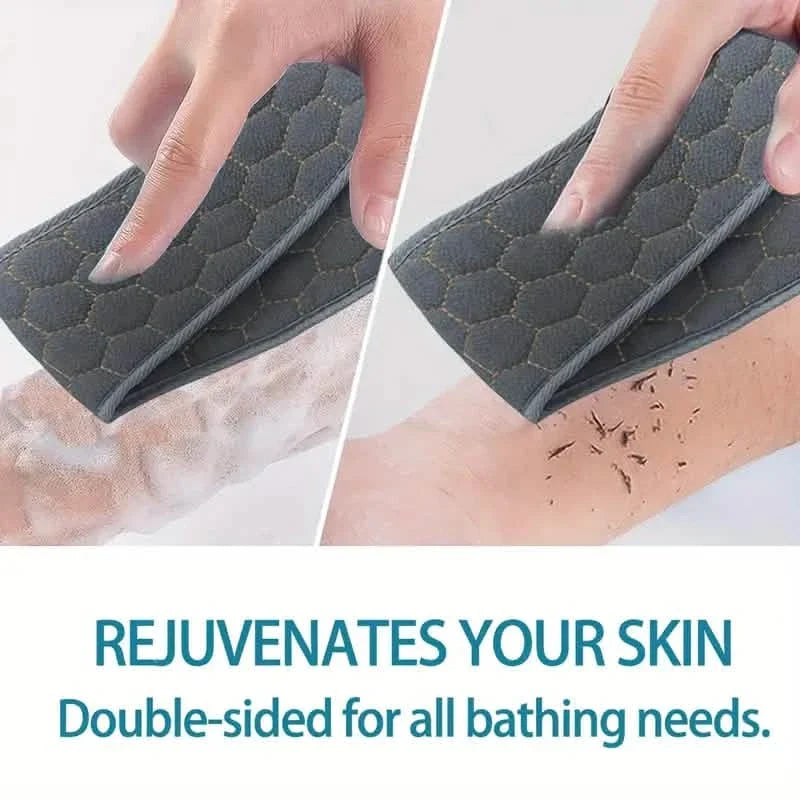 Exfoliating Bath Washcloth Towel-Exfoliating Bath Washcloth Towel