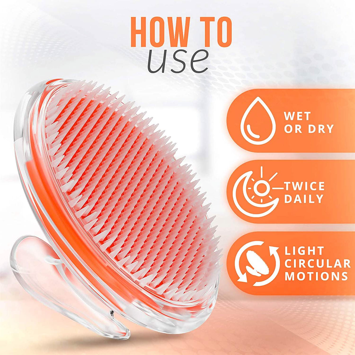 Exfoliating Brush Ingrown Hair and Razor Bump Treatment-Exfoliating Brush Ingrown Hair and Razor Bump Treatment