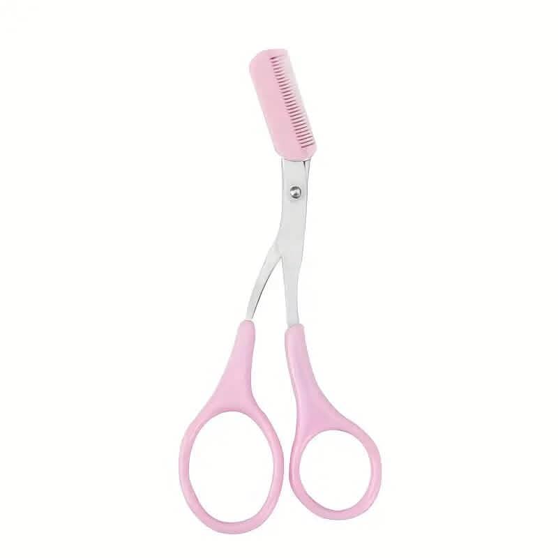 Eyebrow Trimmer Scissor with Comb-Eyebrow Trimmer Scissor with Comb