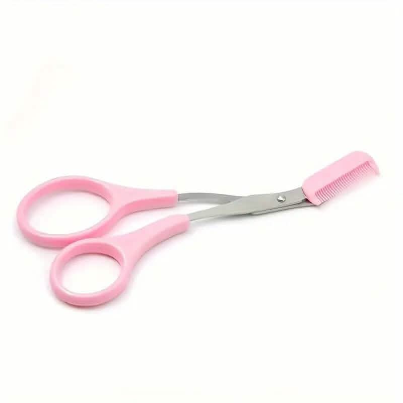 Eyebrow Trimmer Scissor with Comb-Eyebrow Trimmer Scissor with Comb