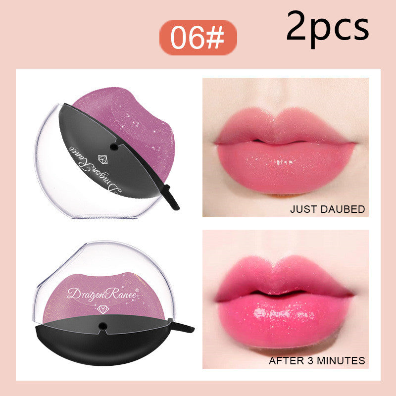 Lazy Lips Pearlescent Glitter Lipstick Is Not Easy To Fade, Warm And Moisturizing Lipstick-bdd98661c779685685c3b07096c83c37