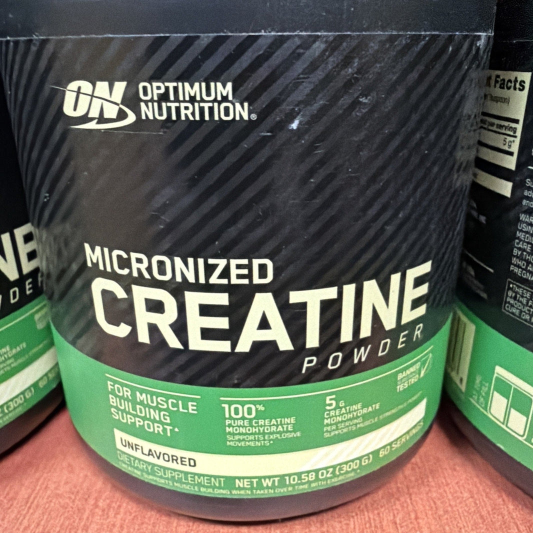 Optimum Nutrition Micronized Creatine Powder 60 Servings Unflavored BB 01/2027-Optimum Nutrition Micronized Creatine Powder 60 Servings Unflavored BB 01/2027