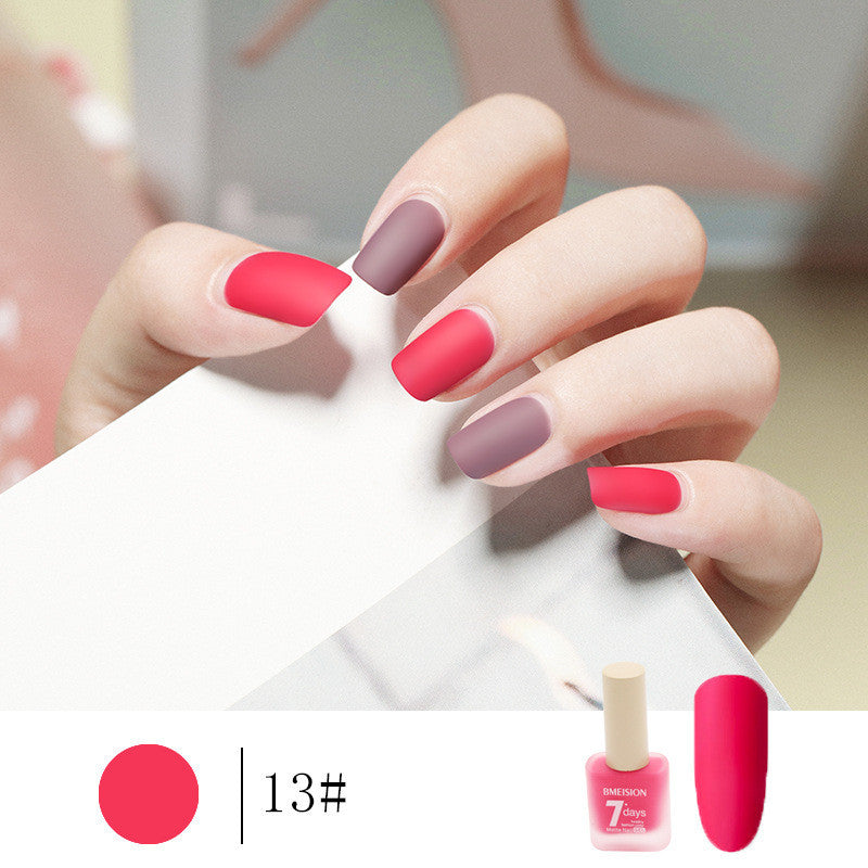 Frosted No-baking Quick-drying Nude Matte Nail Polish-9ee93de0630341a50a503743596d49b0