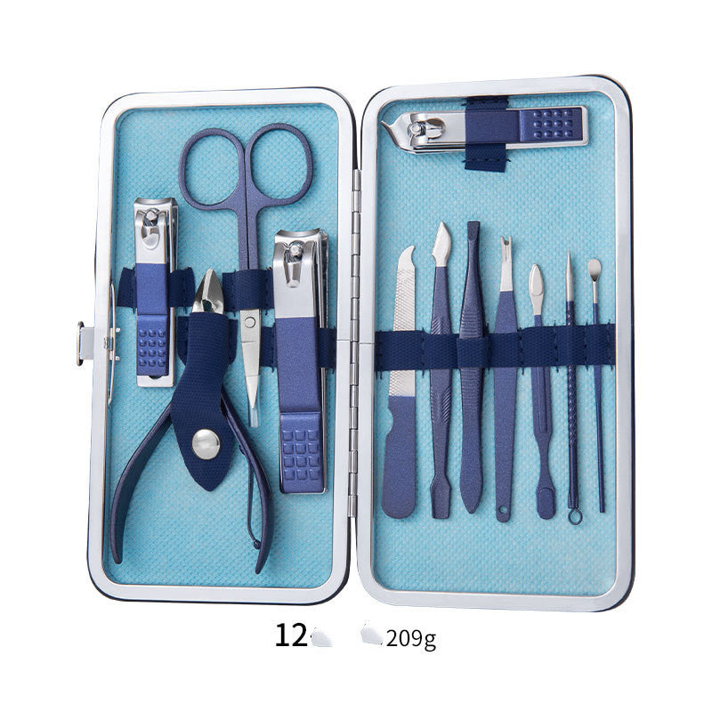 Professional Scissors Nail Clippers Set Ear Spoon Dead Skin Pliers Nail Cutting Pliers Pedicure Knife Nail Groove Trimmers-38058e0c2811039d1ca6e39c4ad126a6