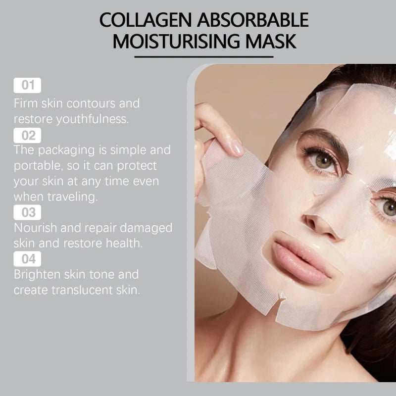Bio Collagen True Deep Mask, Collagen Mask Overnight, Facial Care Collagen Mask Moisturizing Anti-Aging Mask-5437c872bf179576907bb8445a8e5f47