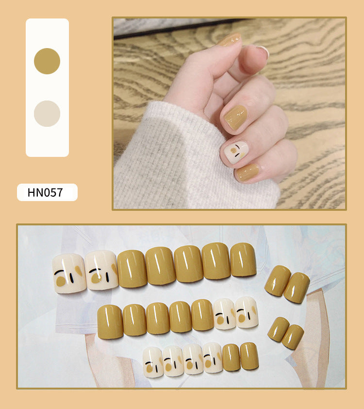 Nail Art Finished Fake Nail Patch Wearable-528b214bb7f4688e35a391c6f7182d42