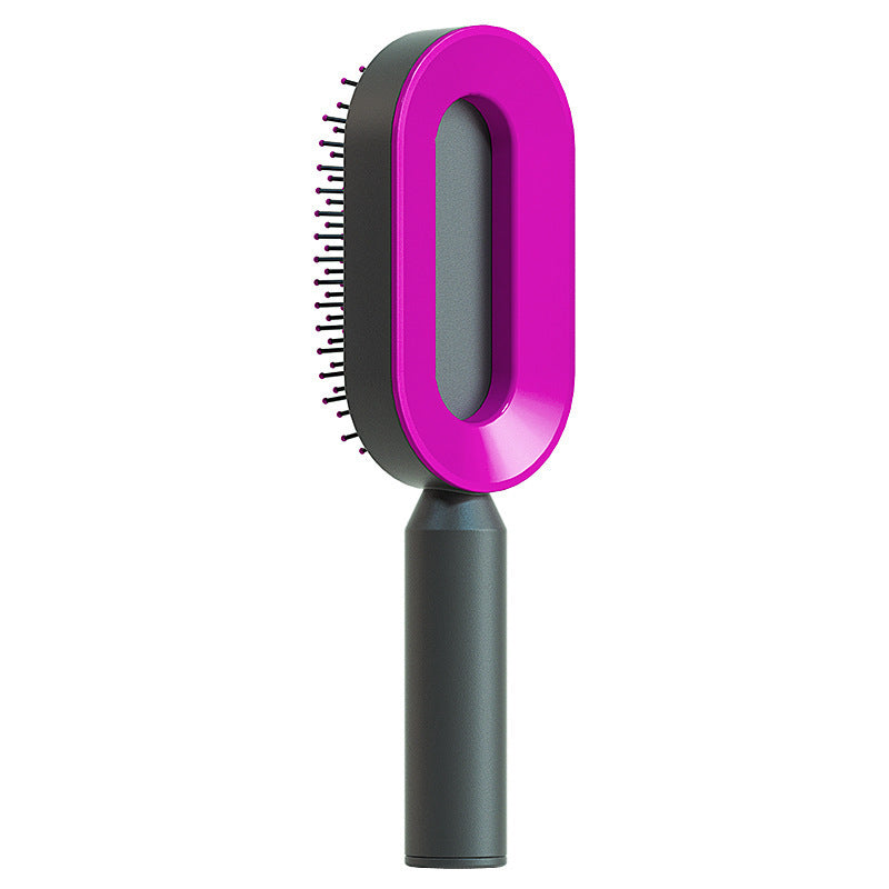 Self Cleaning Hair Brush For Women One-key Cleaning Hair Loss Airbag Massage Scalp Comb Anti-Static Hairbrush-c93e3bc048bb1e18dbc5ab4ffae64503