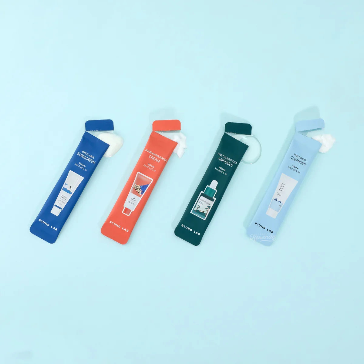 Round Lab Stick Pouch Kit-Round Lab Stick Pouch Kit