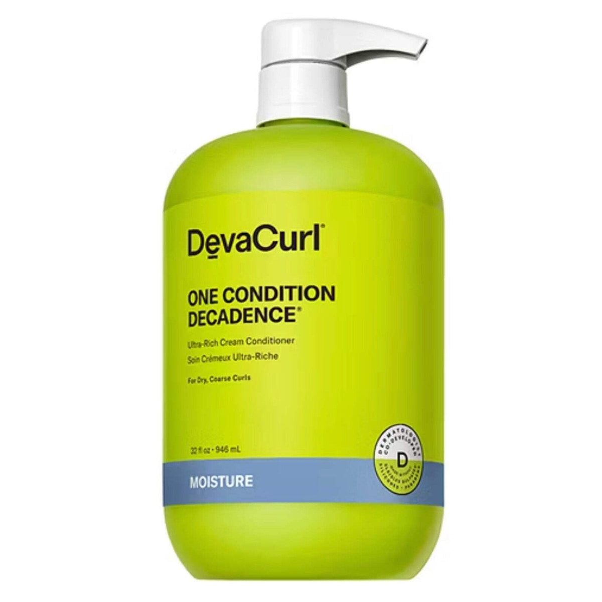 Devacurl One Condition Decadence Moisture Hydration 32oz-Devacurl One Condition Decadence Moisture Hydration 32oz
