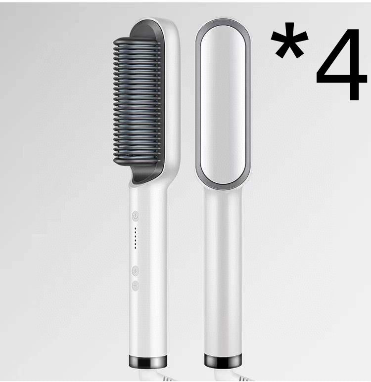 New 2 In 1 Hair Straightener Hot Comb Negative Ion Curling Tong Dual-purpose Electric Hair Brush-9827f23248ef2ee0fefc3a908e245079