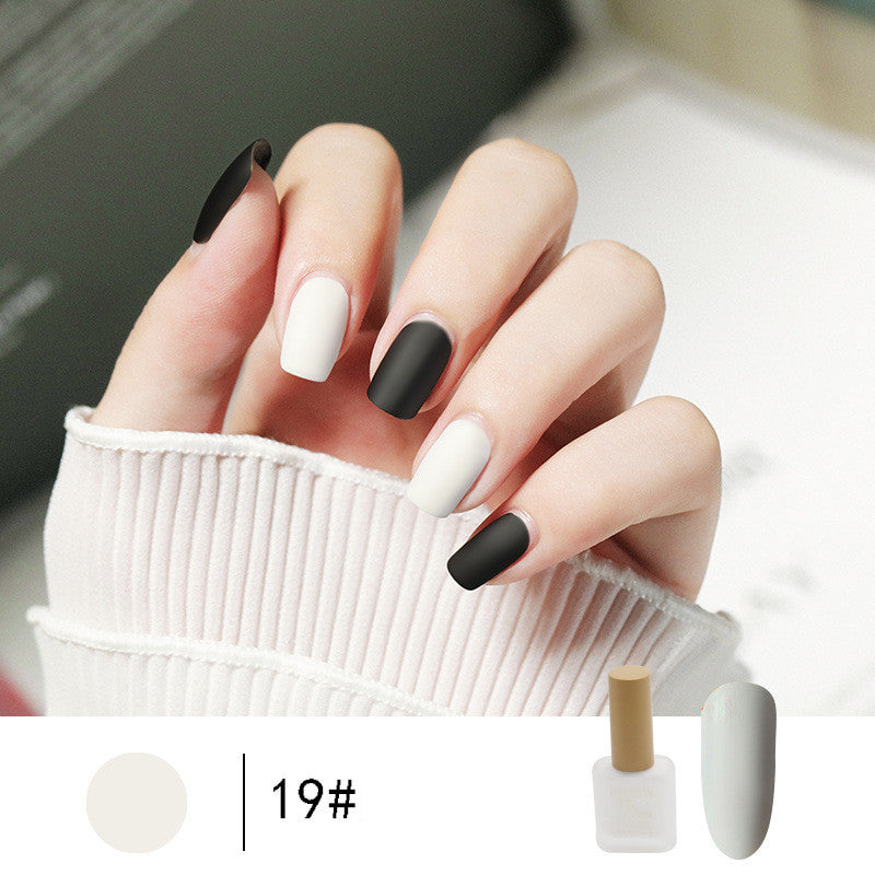 Frosted No-baking Quick-drying Nude Matte Nail Polish-2d43cabcddd324c5a8e680e566e211fe