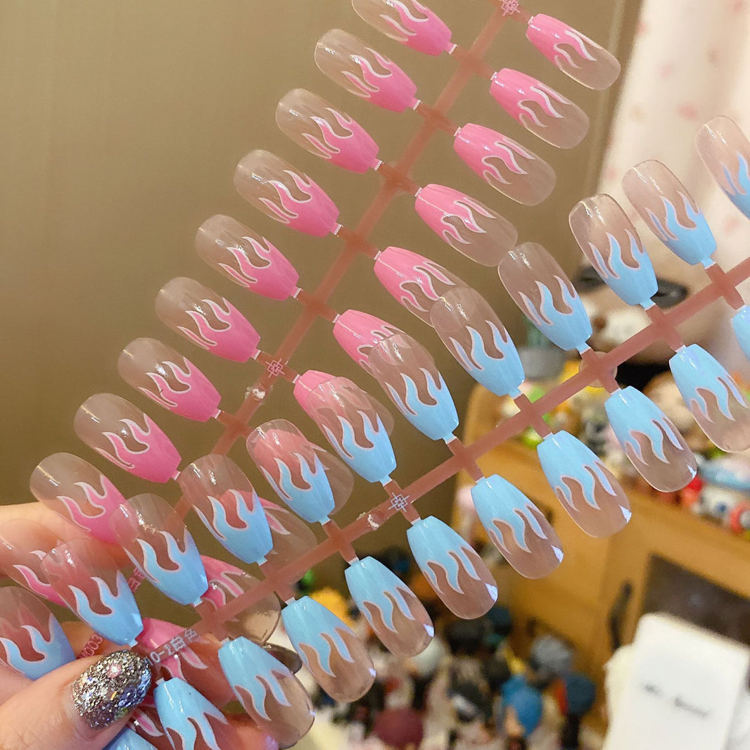 Women's Fashion Removable Wearable Fake Nails-622f28cab62fe47afc98360c29fdc7d8
