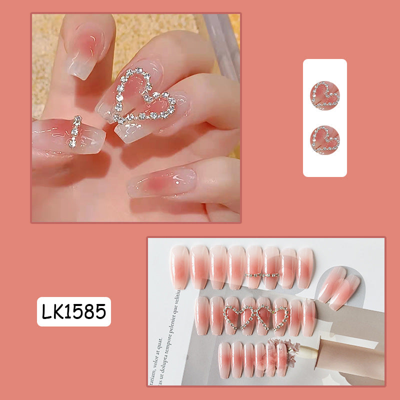 Wear Nails Red Glitter Christmas Nail Art-339c6a45fa0eb44f4f9e0f34bd621635