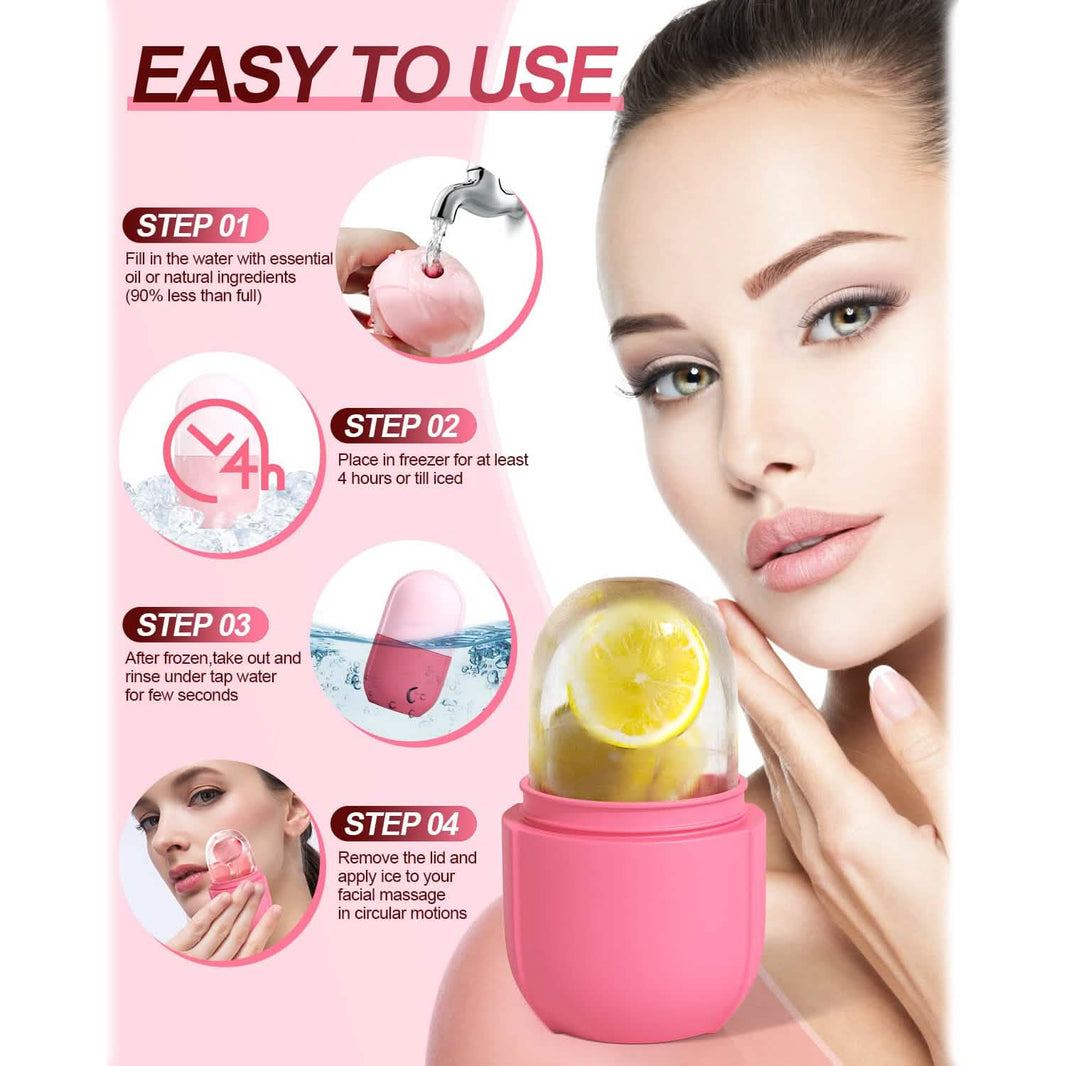 Face and Eye Ice Roller Ice Cube Mold-Face and Eye Ice Roller Ice Cube Mold