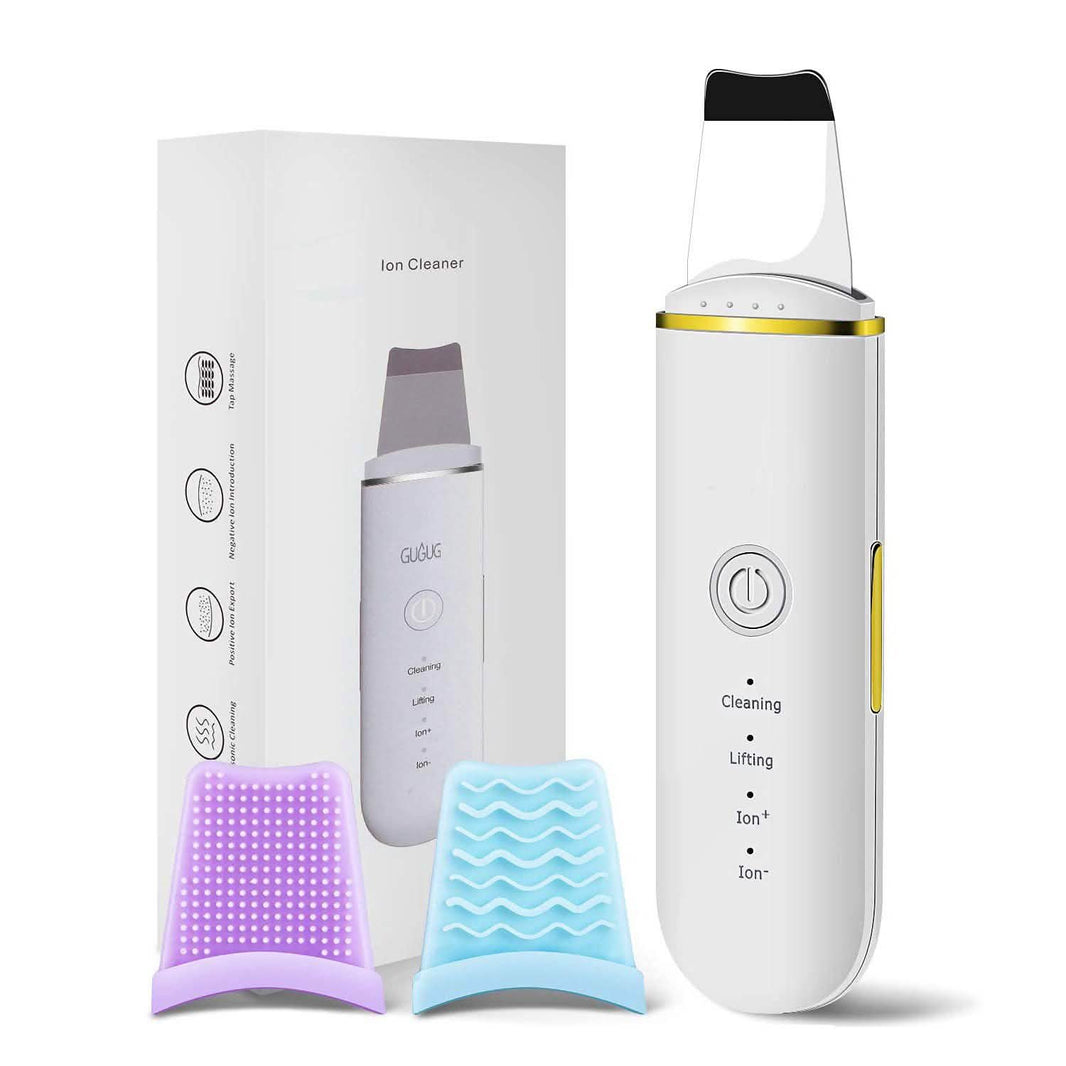 Facial Scrubber Spatula with 4 Modes-Facial Scrubber Spatula with 4 Modes