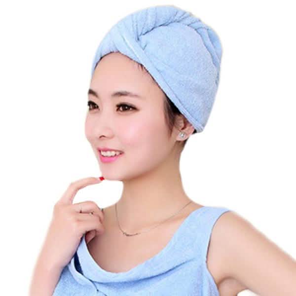 Fashion Women Microfiber Dry Hair Towel-Fashion Women Microfiber Dry Hair Towel