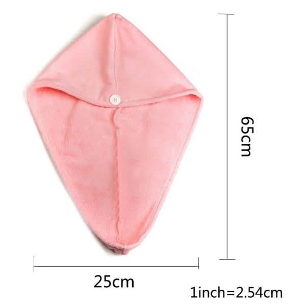 Fashion Women Microfiber Dry Hair Towel-Fashion Women Microfiber Dry Hair Towel