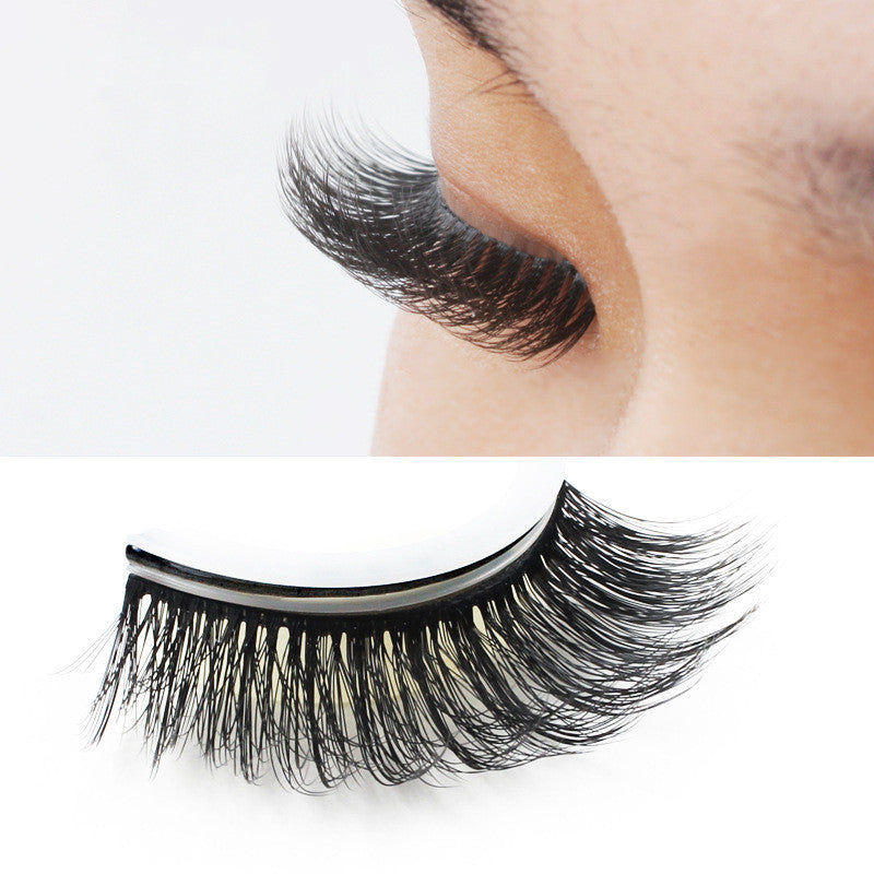3D False Eye lashes Extension on Reusable Self-Adhesive Natural Curly Eye lashes Self Adhesive Eye lashes Makeup Tools-25a316b578784a9ae3e569575dcedf6a