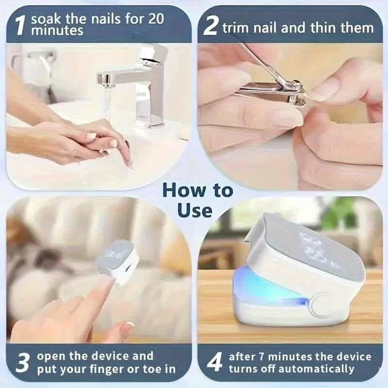 Portable LED Nail Lamp – USB Rechargeable, Quick-Dry, Compact for Manicures & Pedicures-Portable LED Nail Lamp – USB Rechargeable, Quick-Dry, Compact for Manicures & Pedicures