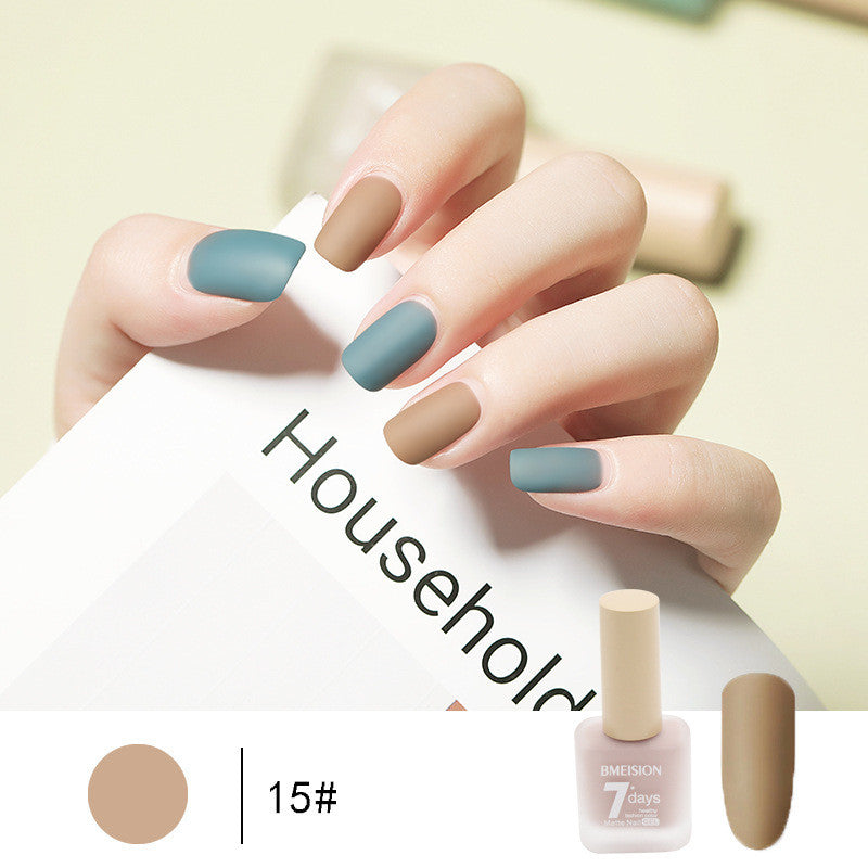 Frosted No-baking Quick-drying Nude Matte Nail Polish-c09d165d5808d6af371010636cc3cfee