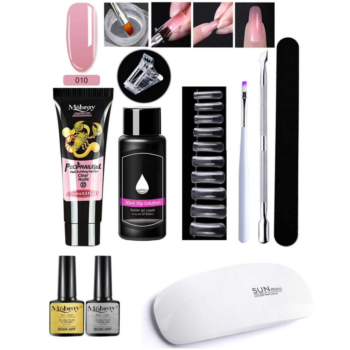7-Piece Nail Art Crystal Extender Set-bad79b272f49293a3d31889e4c325d3d