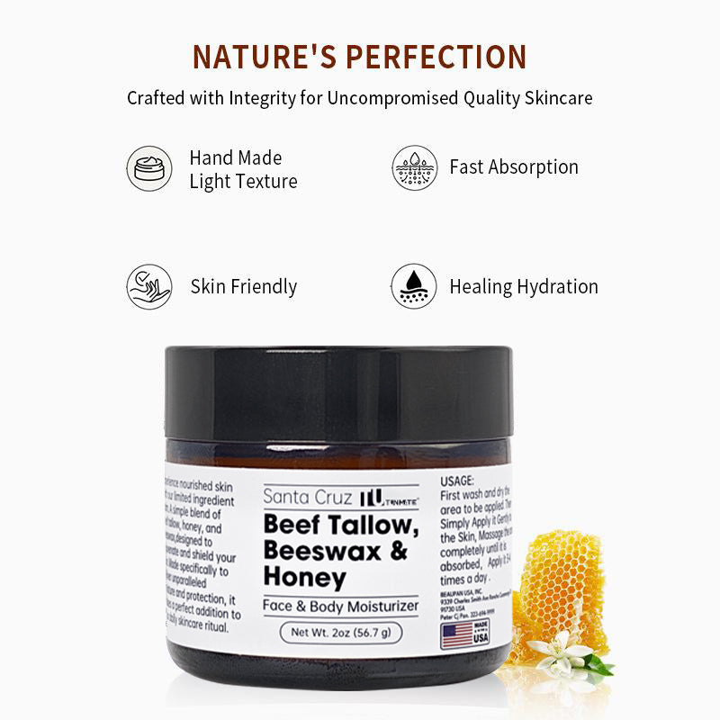 Tunmate Beef Tallow 56.7g Face Cream Lasting Moisturizing Soothing Facial Skin Firming Increase Facial Elasticity Nourishing Smooth Skin Care-5e0e40c2e1e38d6fdee4180738110902