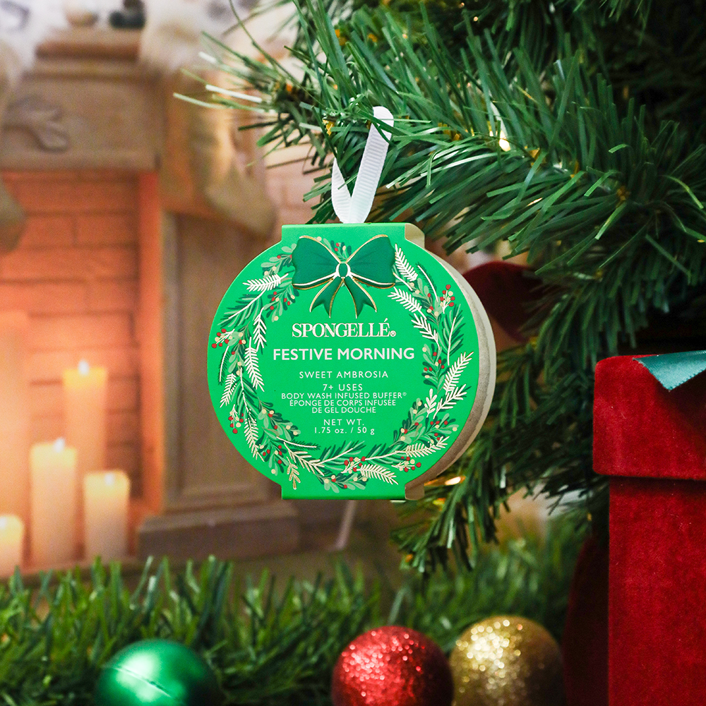 Festive Morning - Sweet Ambrosia | Holiday Wreath-Festive Morning - Sweet Ambrosia | Holiday Wreath