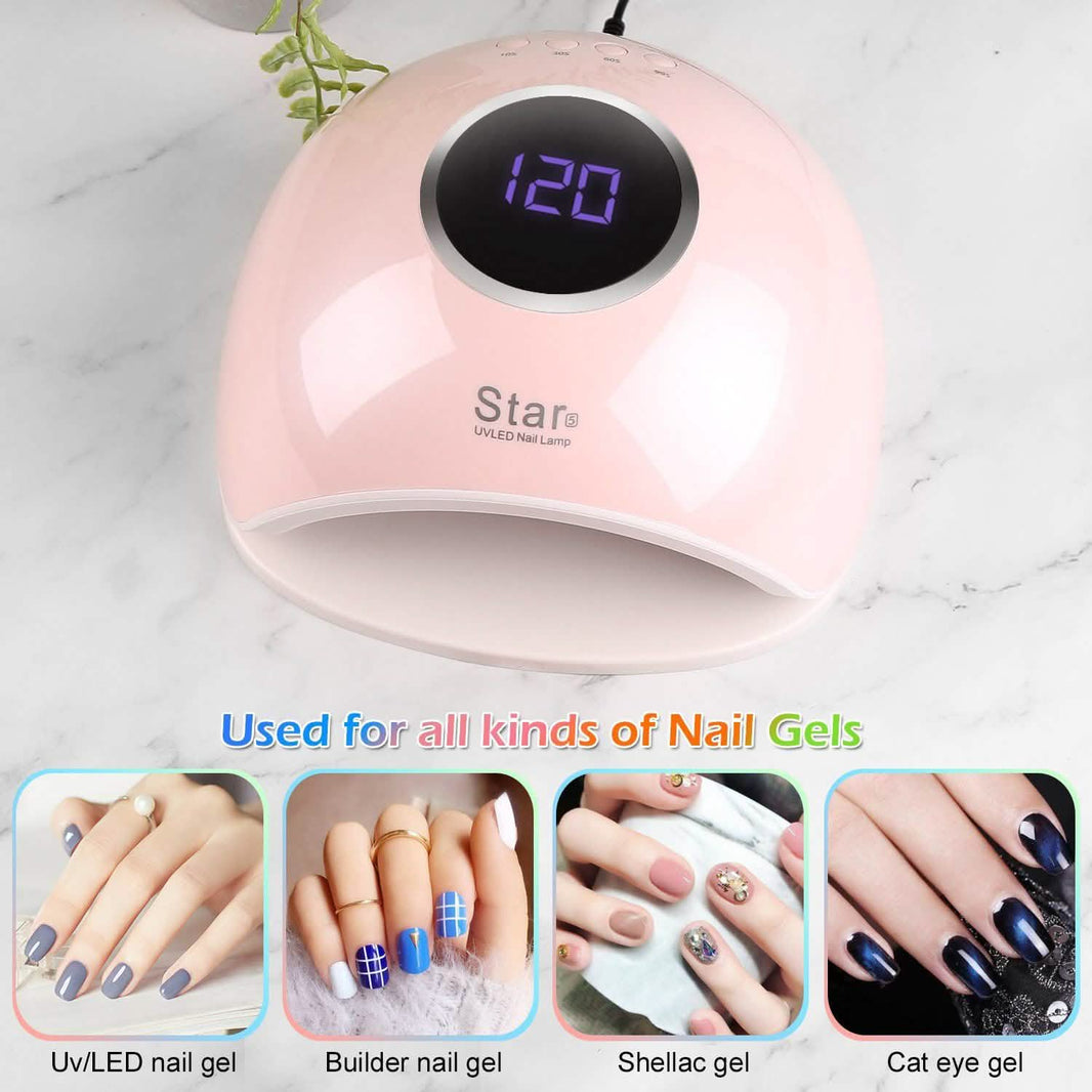 FINATE 72W UV LED Gel Nail Lamp-FINATE 72W UV LED Gel Nail Lamp