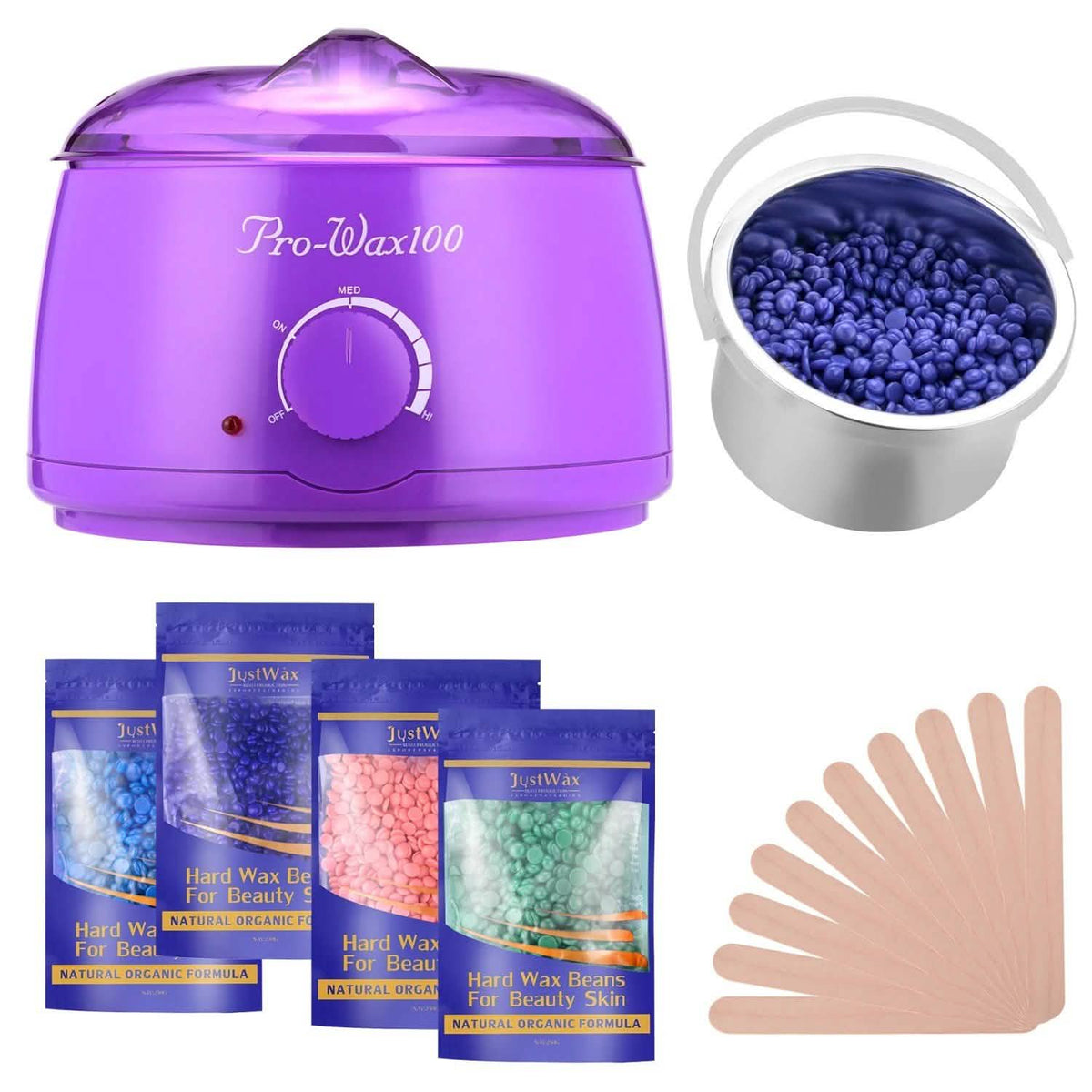 Fitnate Hair Removal Hot Wax Warmer Set-Fitnate Hair Removal Hot Wax Warmer Set