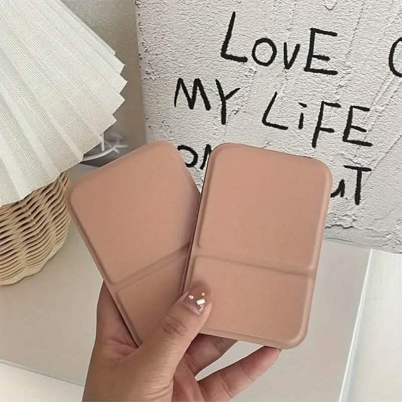 Foldable Travel Mini Makeup Mirror-Foldable Travel Mini Makeup Mirror