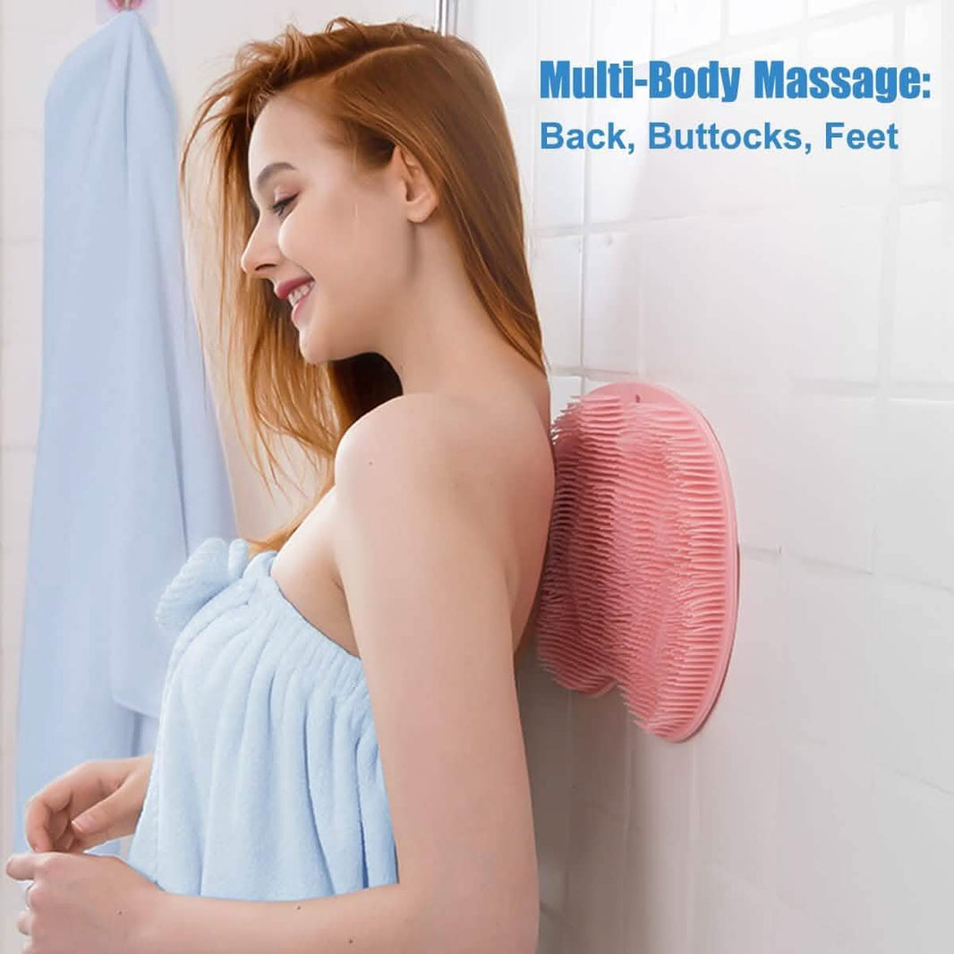 Foot Scrubber Back Brush Bathroom Massager-Foot Scrubber Back Brush Bathroom Massager