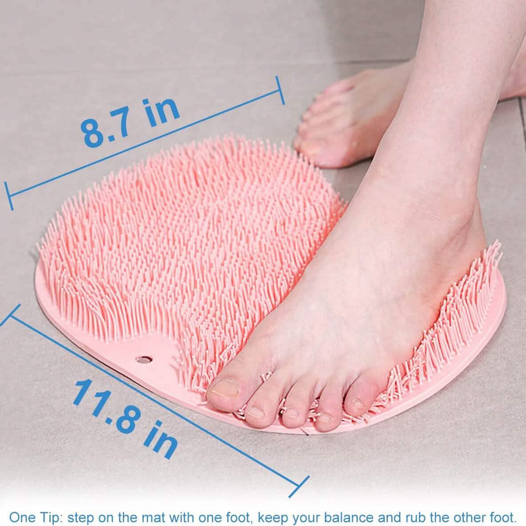 Foot Scrubber Back Brush Bathroom Massager-Foot Scrubber Back Brush Bathroom Massager