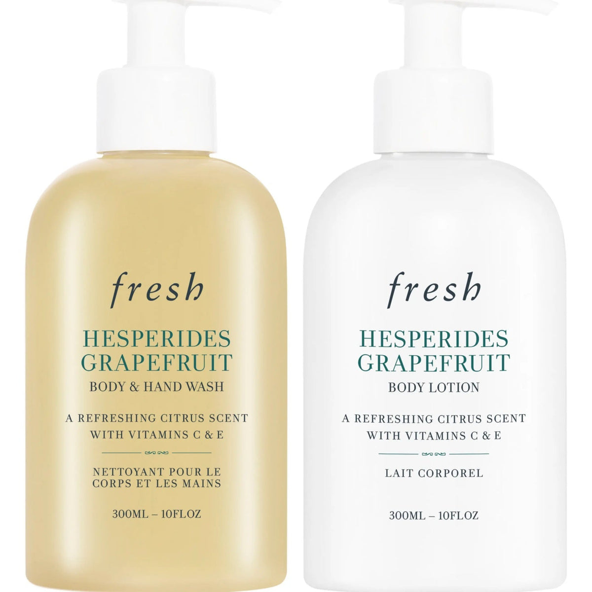 Fresh Hesperides Grapefruit Citrus Sensations Shower Gel 10 Oz & Lotion 10 Oz Set-Fresh Hesperides Grapefruit Citrus Sensations Shower Gel 10 Oz & Lotion 10 Oz Set