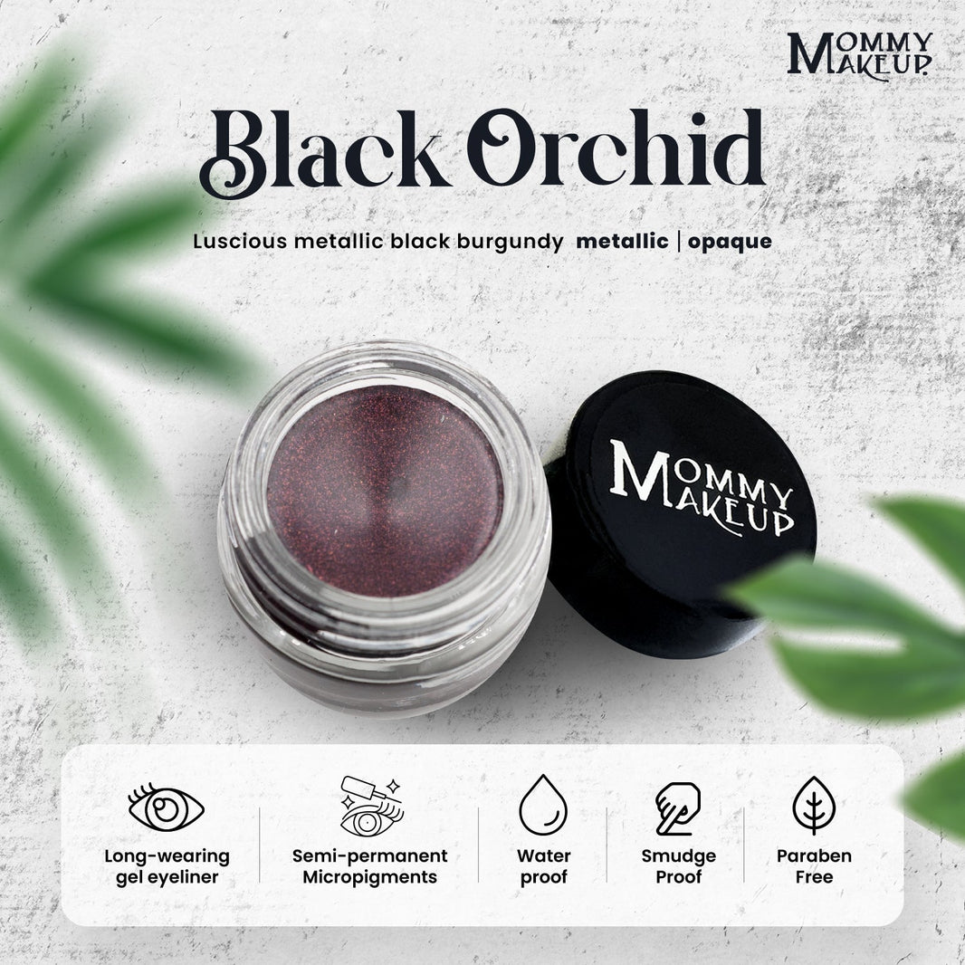 Black Orchid Stay Put Waterproof Gel Eyeliner w/ Micropigments-Black Orchid Stay Put Waterproof Gel Eyeliner w/ Micropigments